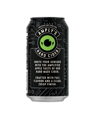 Amplys 6.9% Hard Apple Cider Cans 10x375ml  Pack