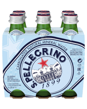 S.pellegrino Sparkling Natural Mineral Water 250ml  Pack