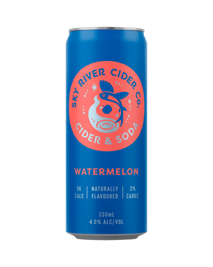 Sky River Cider Co. Cider & Soda Watermelon Cans 330ml  Can