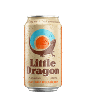 Little Dragon Alcoholic Ginger Beer Can 330ml  Can