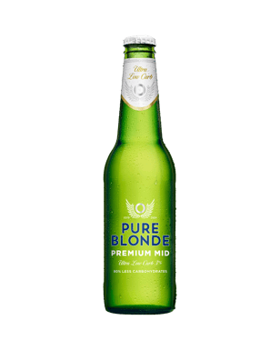 Pure Blonde Premium Mid Ultra Low Carb Lager Bottles 330ml  Can