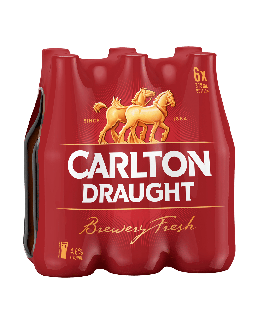 Buy Carlton Draught Bottles 375ml Online With (same-day FREE Delivery ...