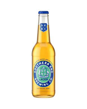 Southern End Brewing Lager Bottles 330ml  Bottle