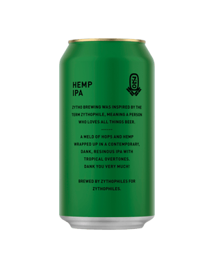 Zytho Brewing Hemp Ipa Can 375ml  Can