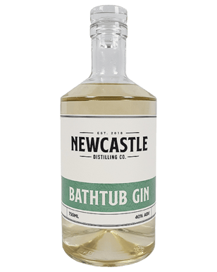 Newcastle Distilling Co Bathtub Gin  Bottle