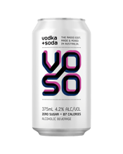 Voso Vodka Soda 375ml  Can