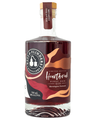 Bass & Flinders Heartbreak Pinot Noir Gin 700ml  Bottle
