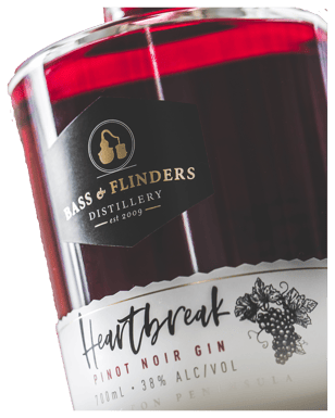 Bass & Flinders Heartbreak Pinot Noir Gin 700ml  Bottle