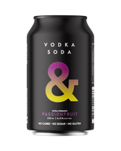 Ampersand &  Passionfruit 4x355ml  Can