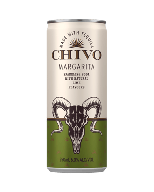 Chivo Tequila Margarita Can 250ml  Can