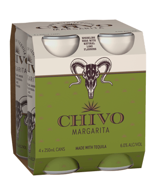 Chivo Tequila Margarita Can 250ml  Can