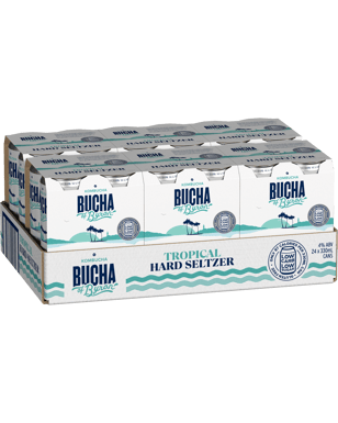 Bucha Of Byron Hard Seltzer Hard Seltzer Tropical  Can