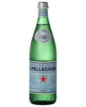 S.pellegrino Sparkling Natural Mineral Water Glass Bottles 750m  Bottle