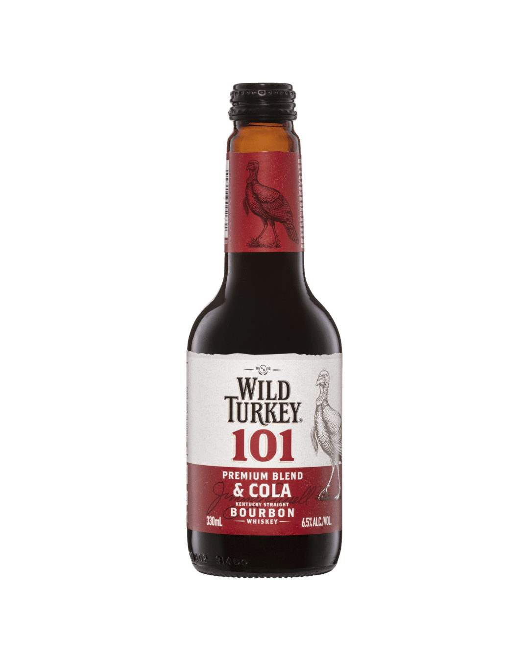 Buy Wild Turkey Bourbon & Cola Cans 10 Pack + 2 Bourbon & Dry Cans online with (sameday FREE