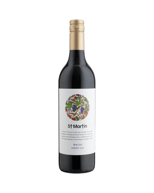 St Martin St Martin Merlot 2020 750ml  Bottle