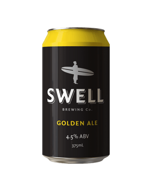 Swell Brewing Co Golden Ale Cans 375ml  Can