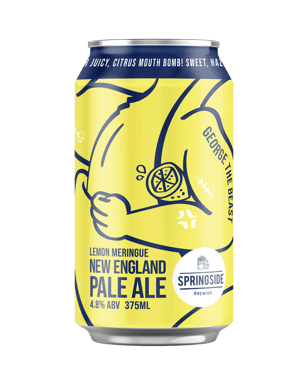 Springside Brewing Lemon Meringue New England Pale Ale Can 375ml  Can