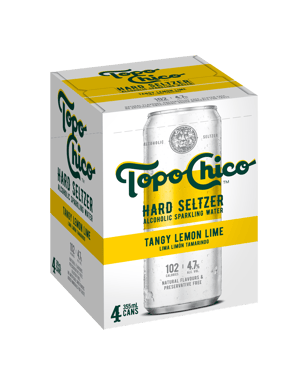 Topo Chico Hard Seltzer Tangy Lemon Lime 355ml  Can