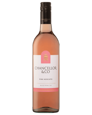 Chancellor & Co Pink Moscato  Bottle