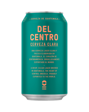 Del Centro Cerveza Lager Cans 355ml  Can