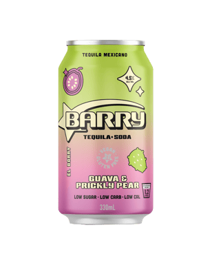 Barry Guava & Prickly Pear Agave & Soda Cans 330ml  Can
