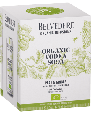 Buy Belvedere Organic Pear Ginger Online