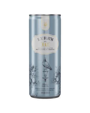 Lyre's Gin & Tonic 250ml  Can