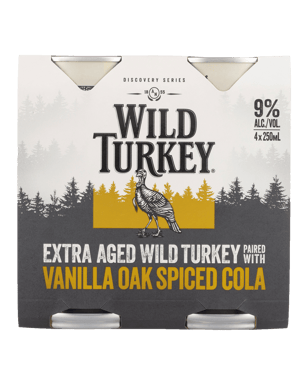 Wild Turkey Extra Age Spice Cola Can 250ml  Can