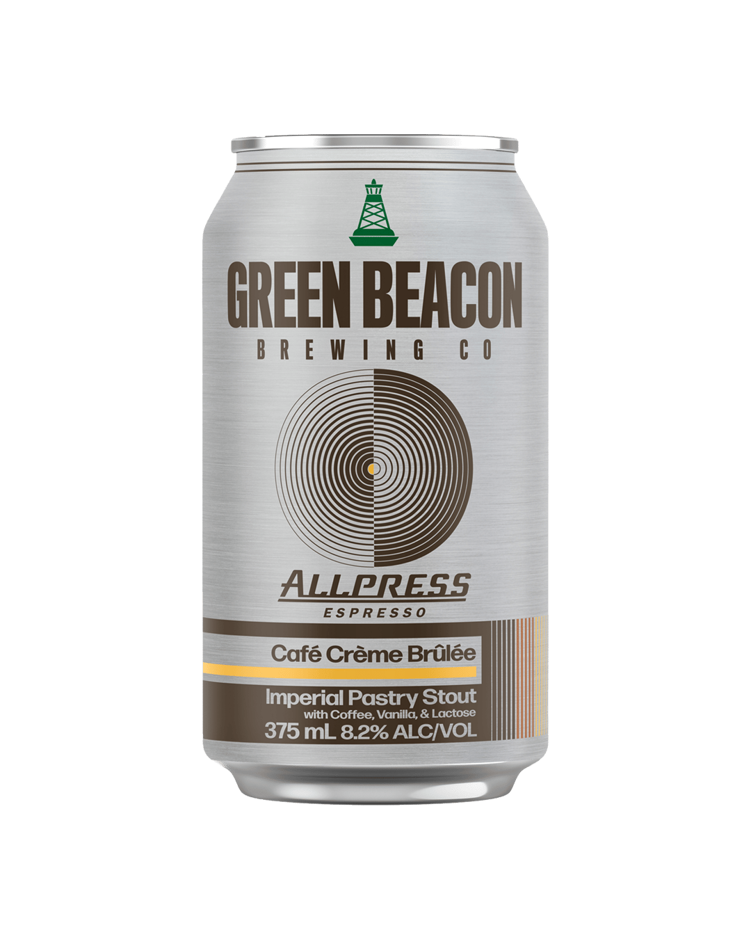 Green Beacon Brewing Co Cafe Creme Brulee Imperial Pastry Stout 375mL