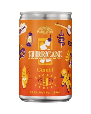 Curatif Hurricane Plantation Rum Can 130ml  Can