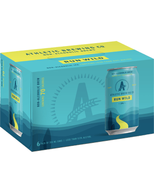 Athletic Brewing Co. Run Wild Non Alcoholic Ipa 355ml  Can