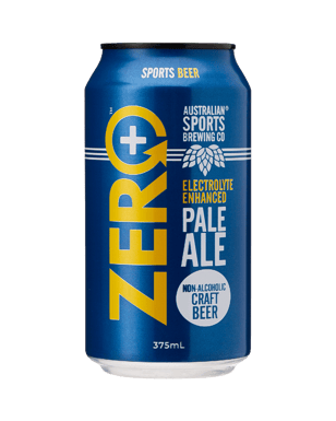 Zero Plus Sports Beer Pale Ale Can 375ml  Can