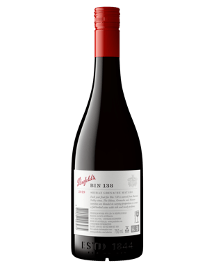 Penfolds Bin 138 Shiraz Grenache Mataro 2019  Bottle