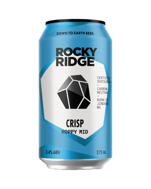 Rocky Ridge Brewing Co Crisp Mid 375ml  Can