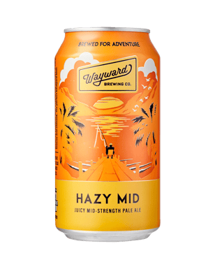 Wayward Brewing Co. Hazy Mid Strength Pale Ale Cans 375ml  Can