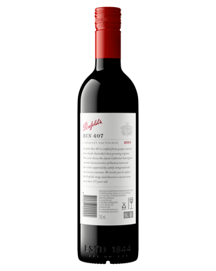 Penfolds Bin 407 Cabernet Sauvignon 2019  Bottle