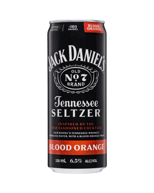 Jack Daniel's Tennessee Seltzer Blood Orange Cans 330ml  Can