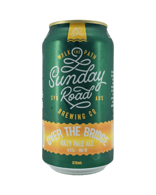 Sunday Road Brewing Co. Over The Bridge Hazy Pale Ale Cans 375ml  Can