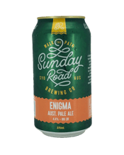 Sunday Road Brewing Co. Enigma Aust. Pale Ale Cans 375ml  Can