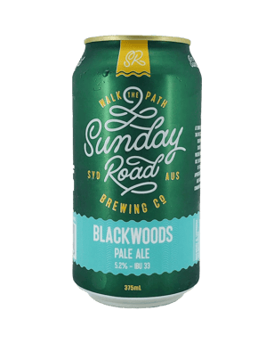 Sunday Road Brewing Co. Blackwoods Pale Ale Cans 375ml  Can