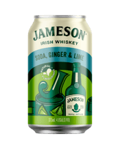 Jameson Soda Ginger & Lime Can 375ml  Can