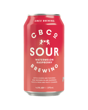 Colonial Brewing Co Watermelon Raspberry Sour Can 375ml  6 Each