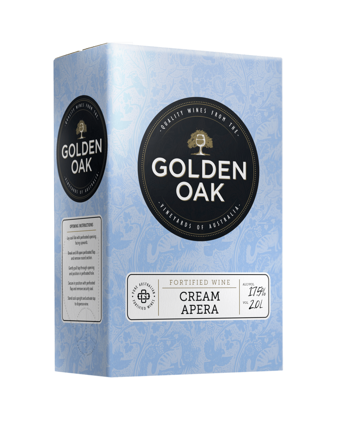 Golden Oak Cream Apera Cask 2L Non Vintage