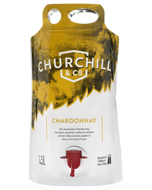 Churchill & Co Chardonnay Bagnum 1.5l  Pack