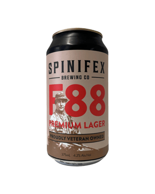 Spinifex F88 Lager Cans 375ml  Can