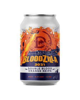 Dainton Brewery Bloodzilla Double Blood Orange Neipa 355ml  Can