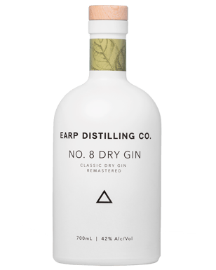 Earp Distilling Co. No. 8 Dry Gin 700ml  Bottle