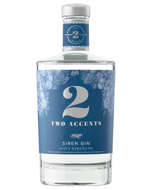 Two Accents Siren Gin 700ml  Bottle