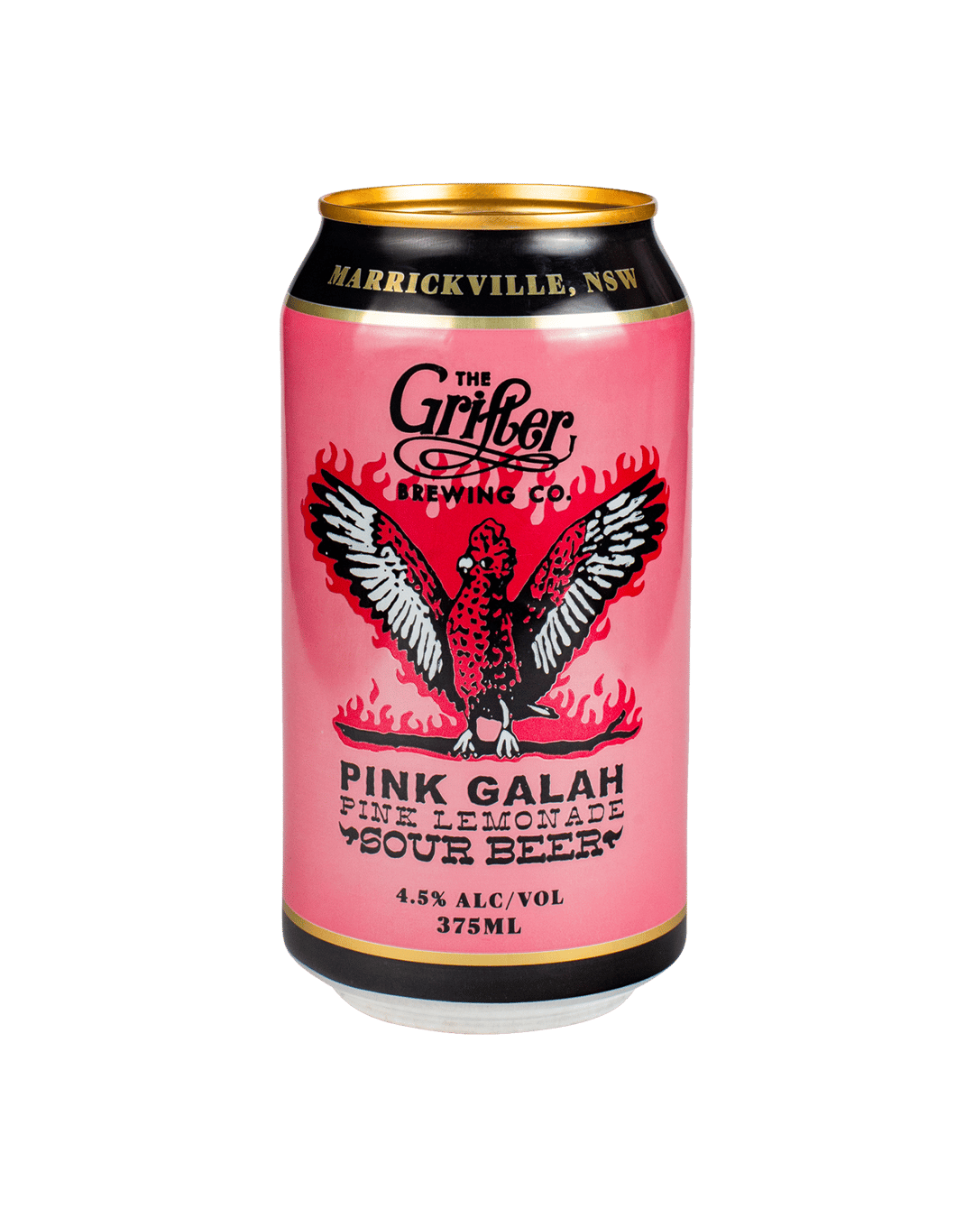The Grifter Brewing Co Pink Galah Sour Beer Cans 375mL