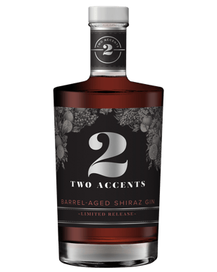 Two Accents Barrel-aged Shiraz Gin 700ml  Each